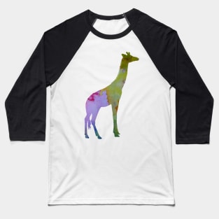 Giraffe Baseball T-Shirt